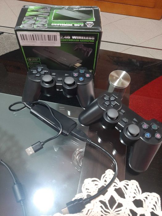 Consola de Jogos de ligar á TV por HDMI e usar