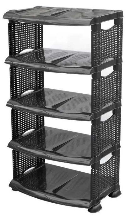 Етажерка Тумба Полка для обуви Стелаж Полиця для взуття пластикова