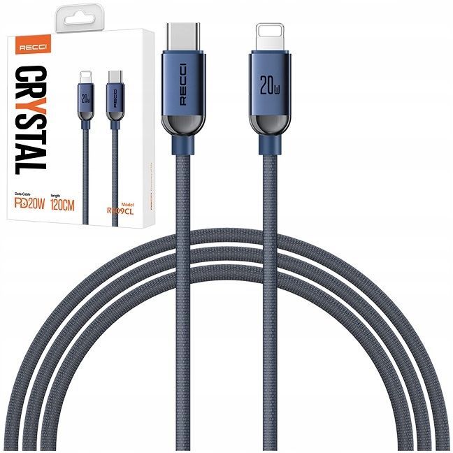 Przewód Szybki Kabel Do Iphone Pro Max Lightning 1,2M 20W
