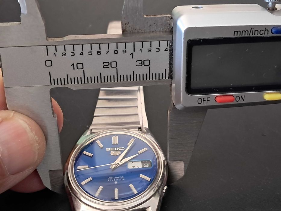 seiko 5 automático 6119-8093 relógio