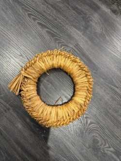 Base em vime para cantaro