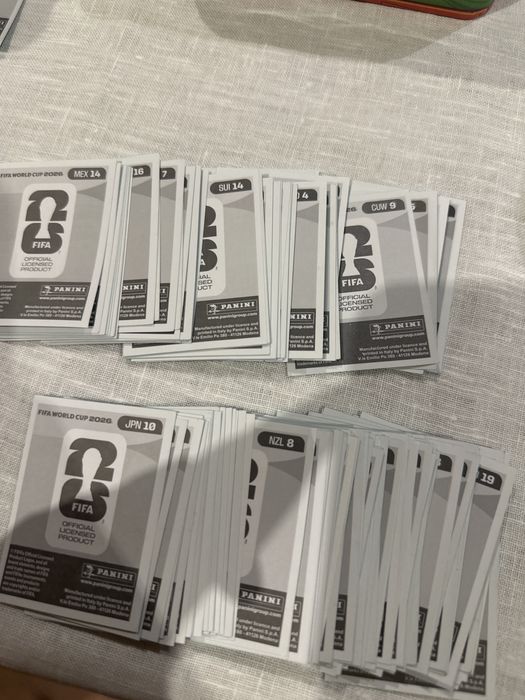 Cromos mundial panini