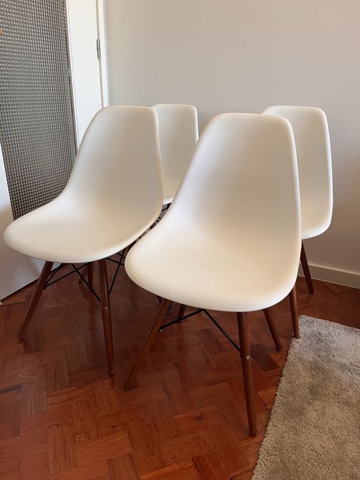 Cadeiras de jantar design escandinavo