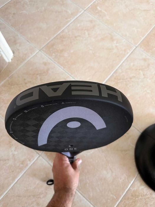 Raquete Padel Head One Ultralight Black 2025 – Como Nova (1 Utilização)