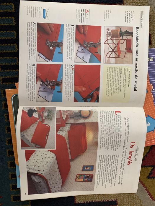 Revistas vintage Mil Ideias para a casa 1984