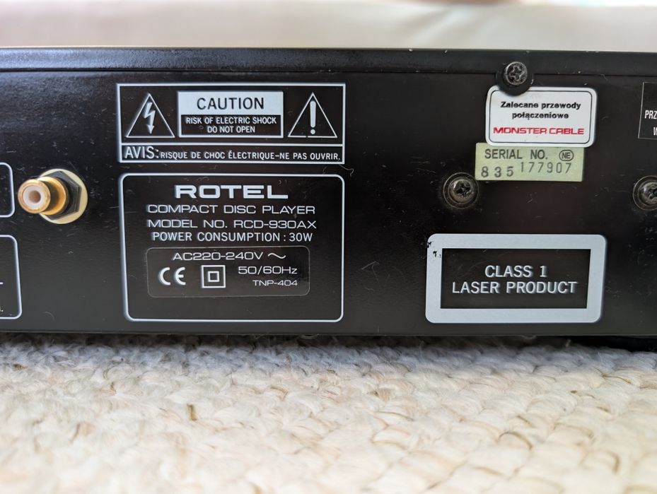 ROTEL RCD-930AX Tuning Darek Kulesza DARKUL