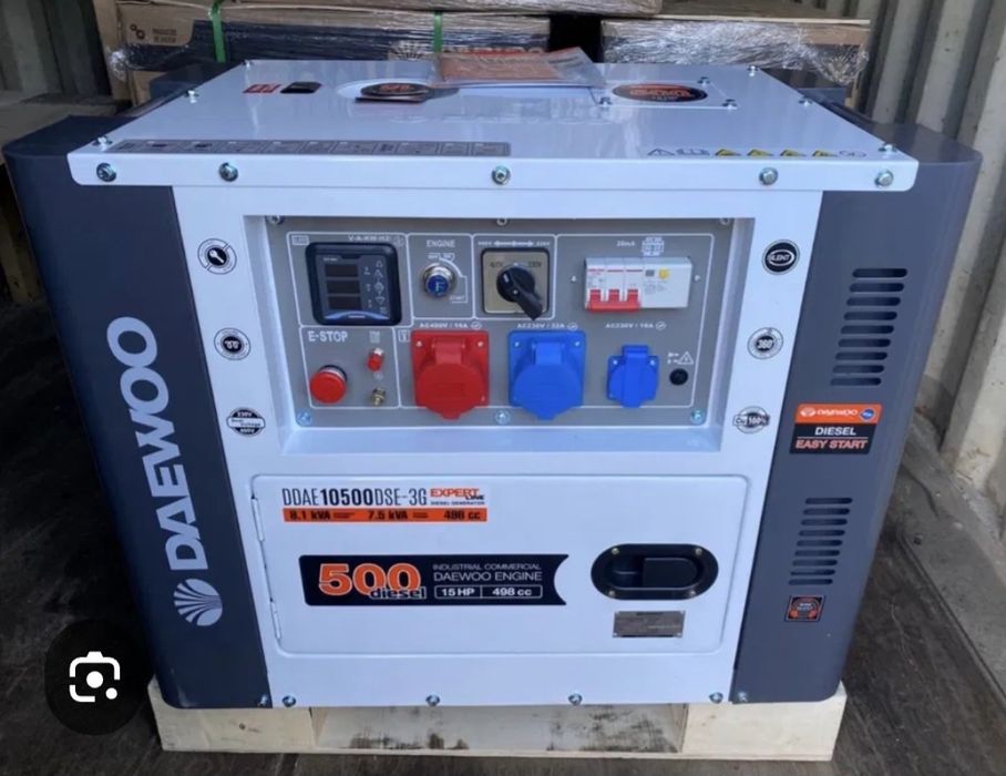 Дизельний генератор з автоматичним запуском Daewoo 8 кВт АВР
