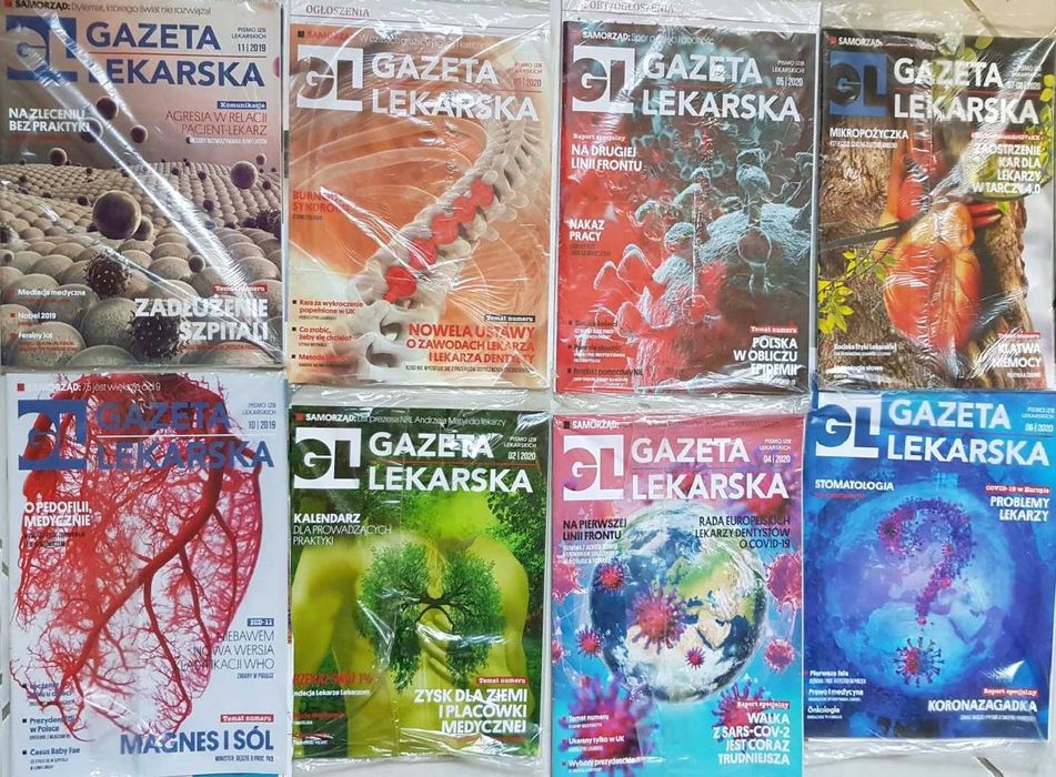 Gazeta Lekarska kolekcja czasopismo dla lekarzy stomatologów