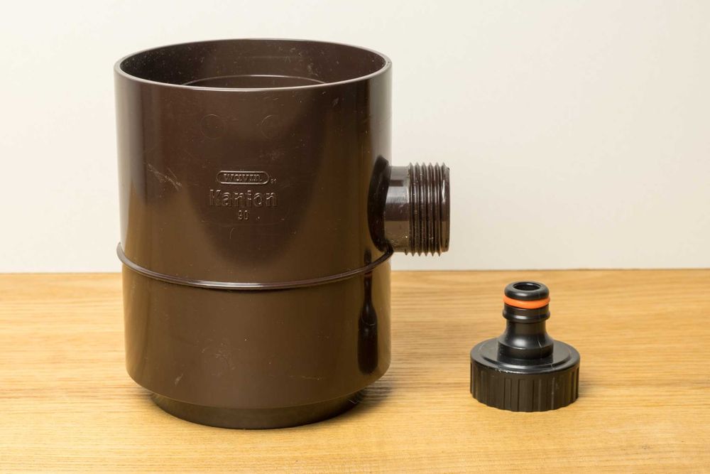 Łapacz deszczu, wody (rynna Kanion Wavin 90)