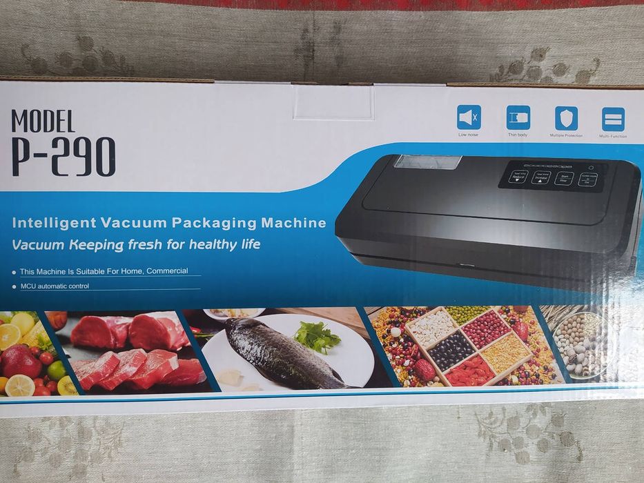 Вакуумний пакувальник (вакууматор) P-290A чорний