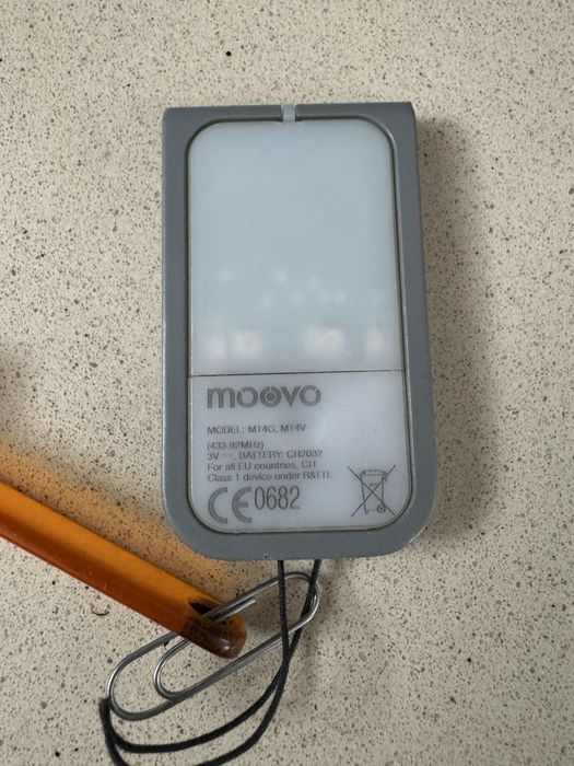 Comando portão Moovo MT4 MT4V