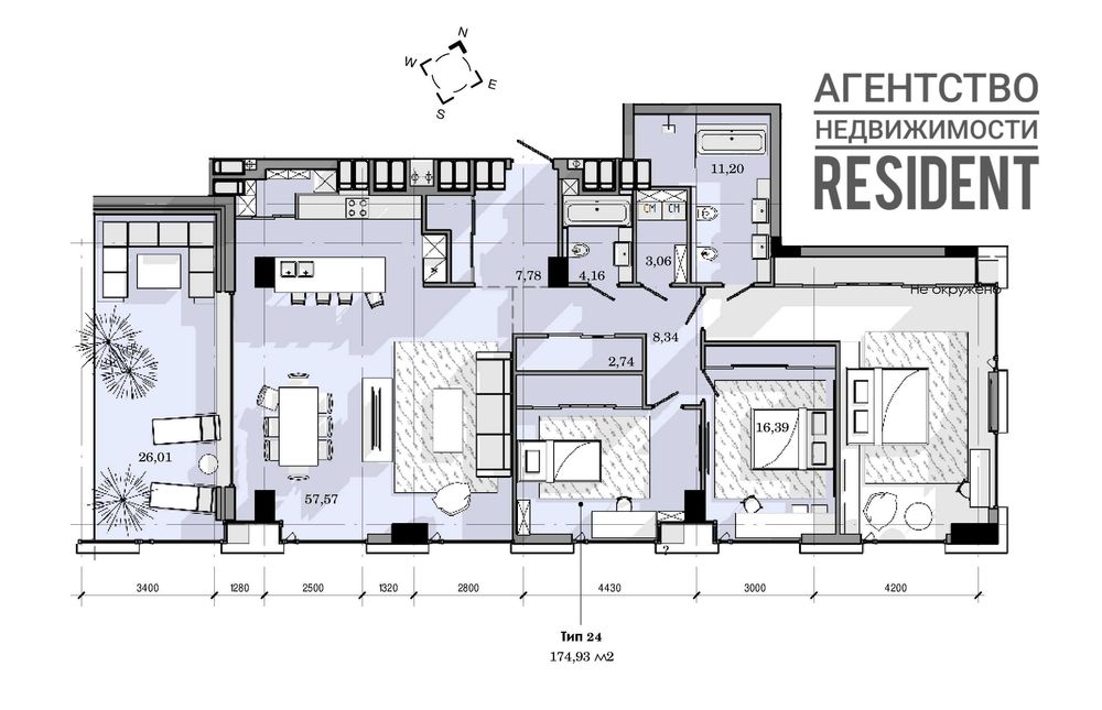 ЖК Маяк 176 м2. Mayak Парк Шевченко Набережная Фестивальный Башни
