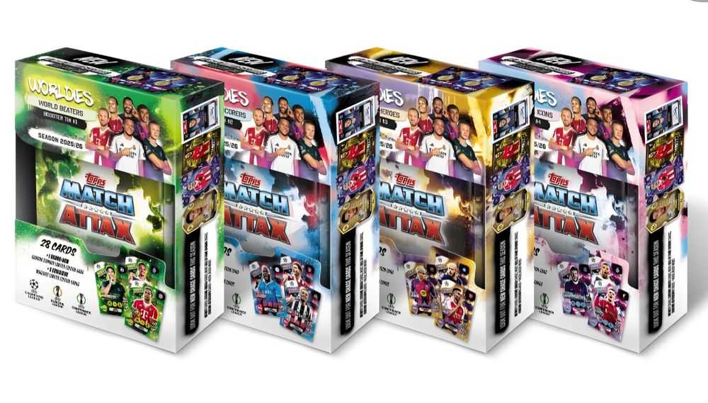 Match Attax 2025/26 - Booster Tin #1,2,3,4