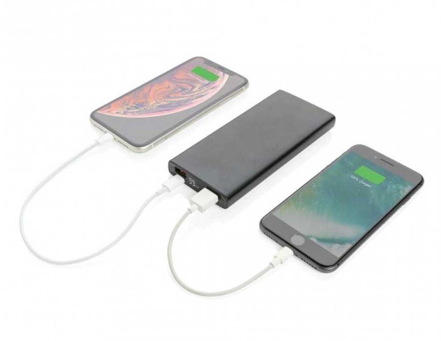 Повербанк 10000 mAh з індикатором батареї. В НАЯВНОСТІ 10 шт.