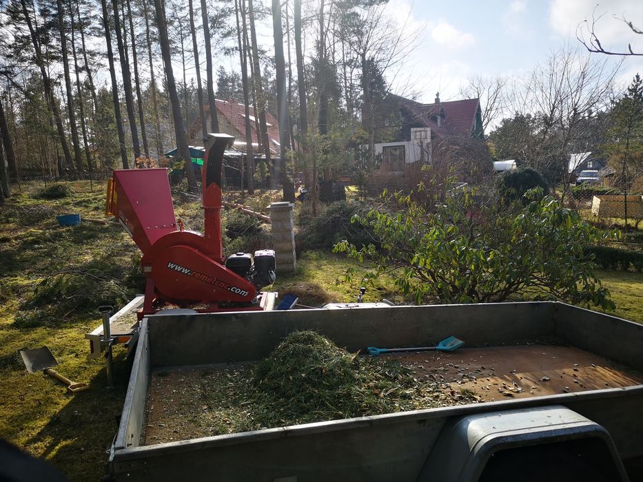 Rębak do gałęzi Wynajem Transport Usługi