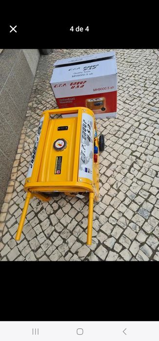 Generador gasolina novos