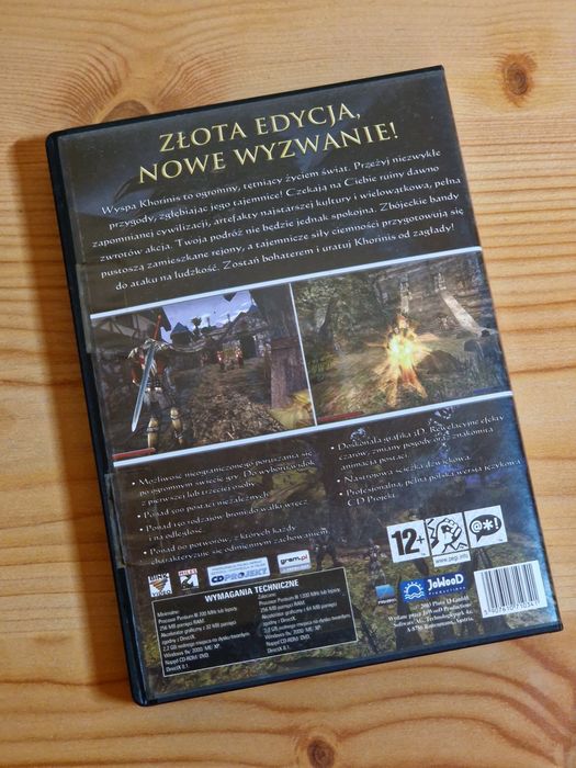 Gothic 2 Złota Edycja PC Polska Wersja Oryginał 5CD Pełen Zestaw