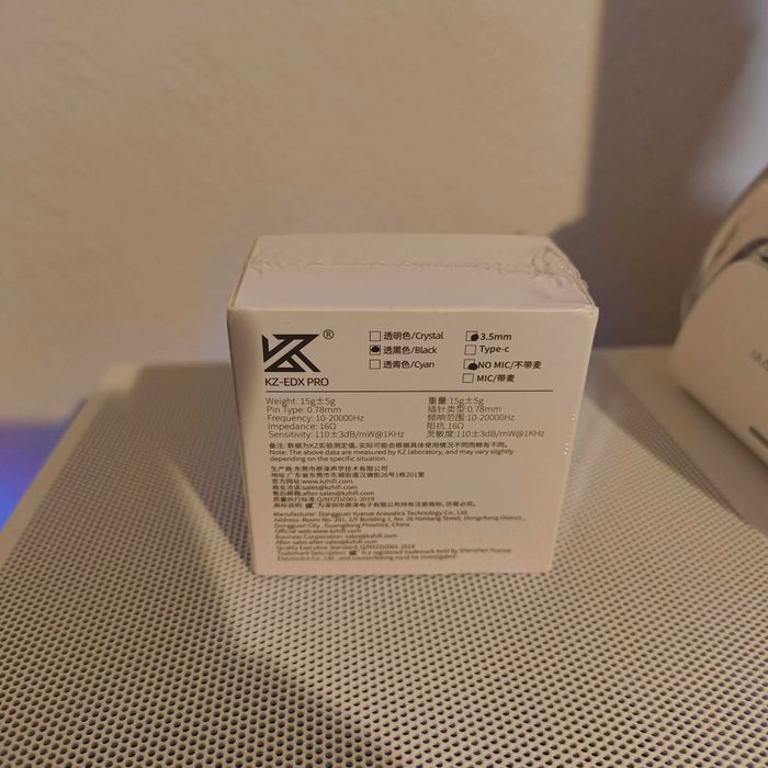 KZ EDX PRO Fones De Ouvido Phones