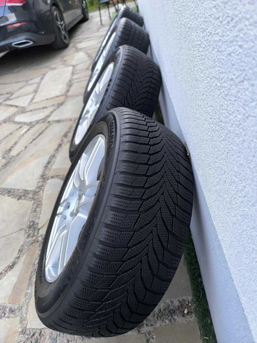 Alufelgi 17 5x112 opony zimowe 235/55R17 Audi VW Seat Skoda Merc 2023