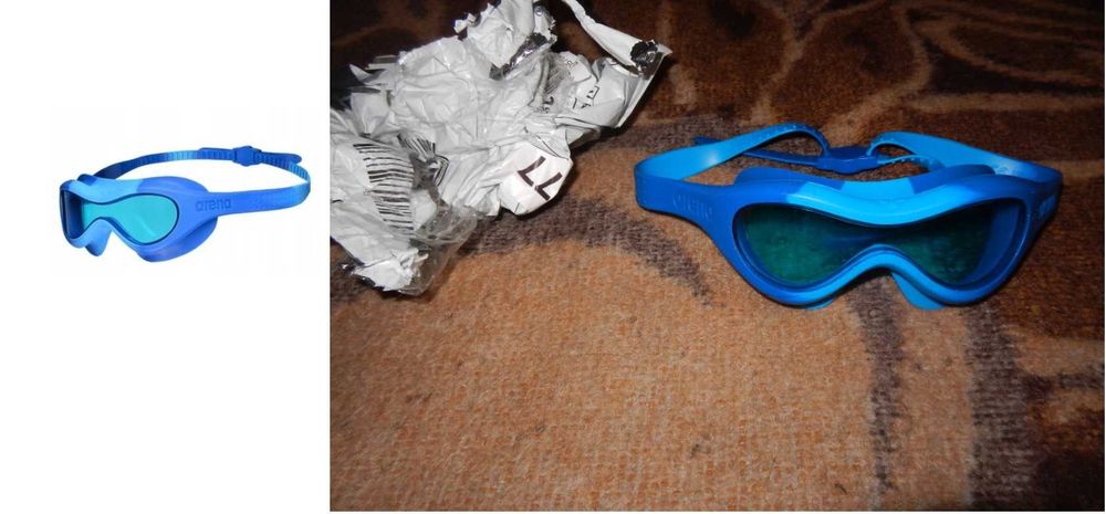 Wyprzedaż->L5877 Okulary pływackie dla dzieci Arena SPIDER KIDS