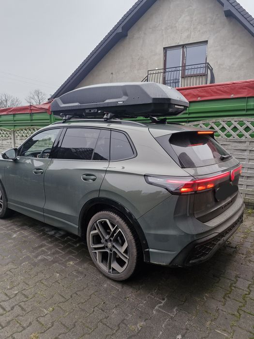 Box bagażnik dachowy belki wynajem Thule