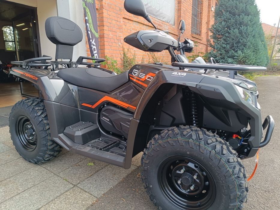 Wielki QUAD CF MOTO GOES TERROX 400 Homologacja 4X4 Wyciągarka RATY