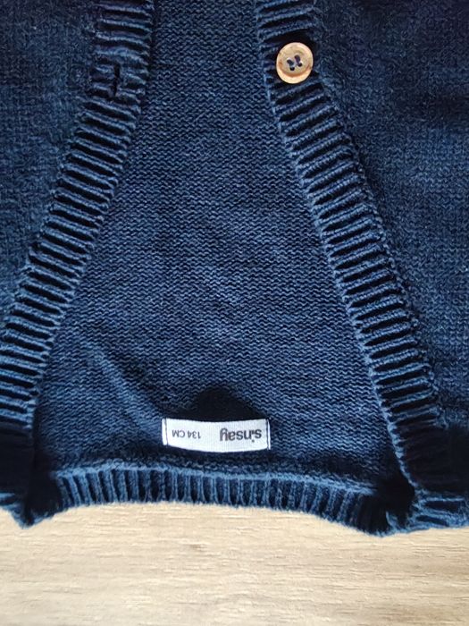 Sweter granat chłopiec 134