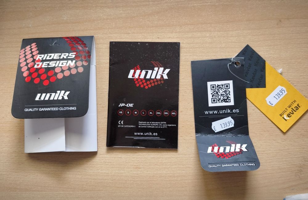 Calças de mota UNIK 44 L