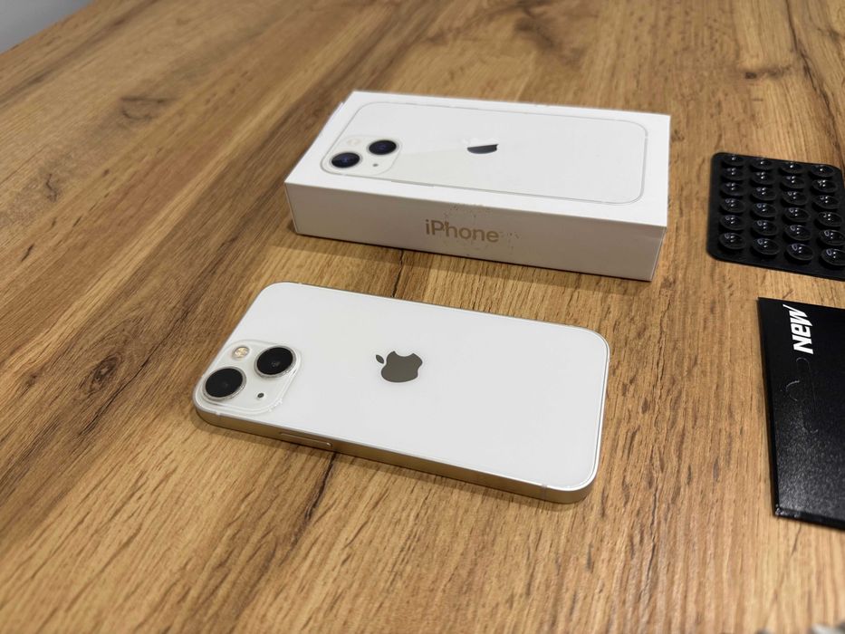 Okazja!! Iphone 13 Mini Biały! Super Stan! Gwarancja! Bateria 100%!
