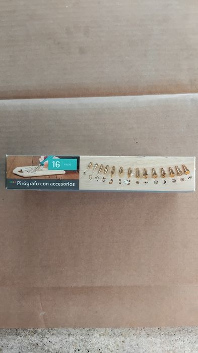 Pirografo com acessórios