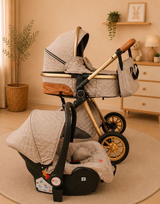 *** CARRINHO DE BEBÉ TRIO ** 3 em 1 ** NOVOS ** Grande Promoção ***