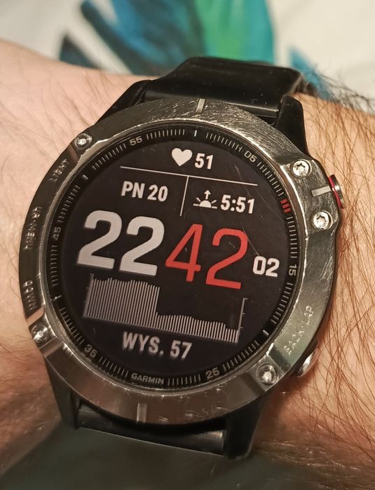 Zegarek Garmin 6 sprawy 100%
