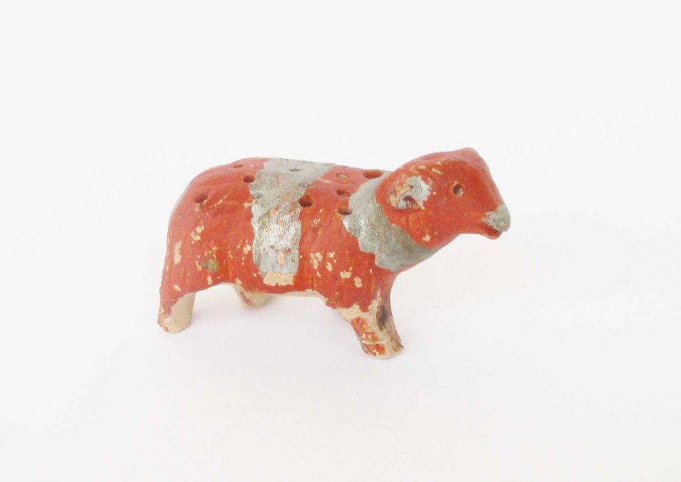 Antigo paliteiro "Ovelha" em terracota