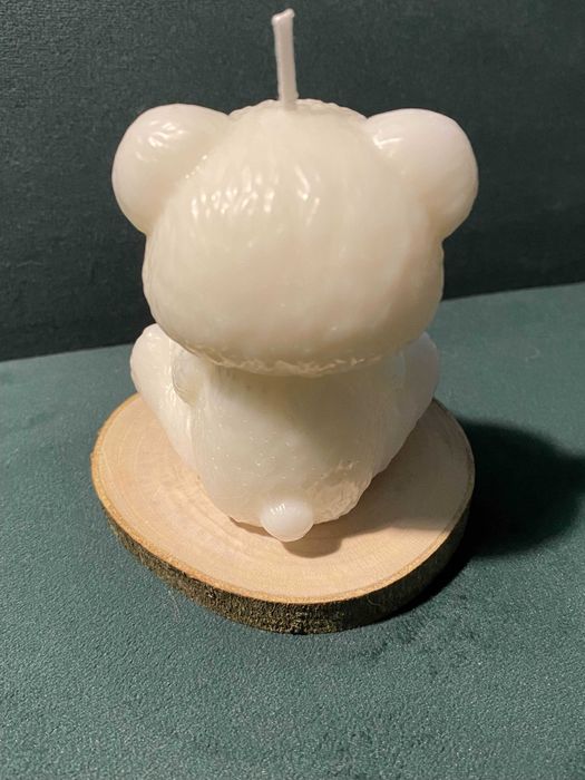 Świeca Handmade Miś Misiek Dekoracja 74g