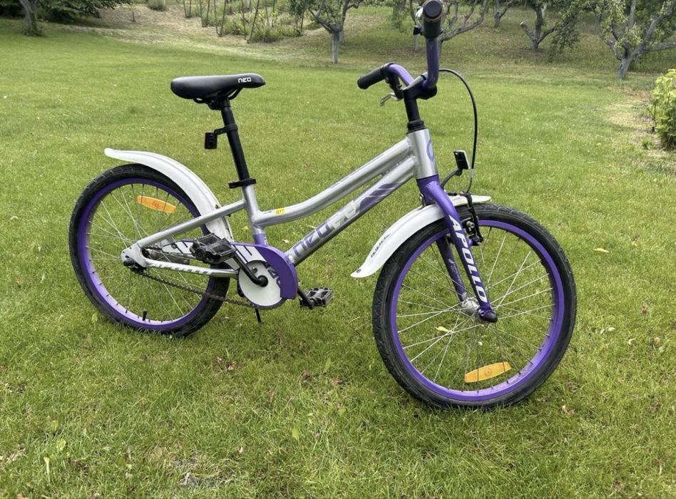 Велосипед Apollo Neo Girls 20". Фіолетовий