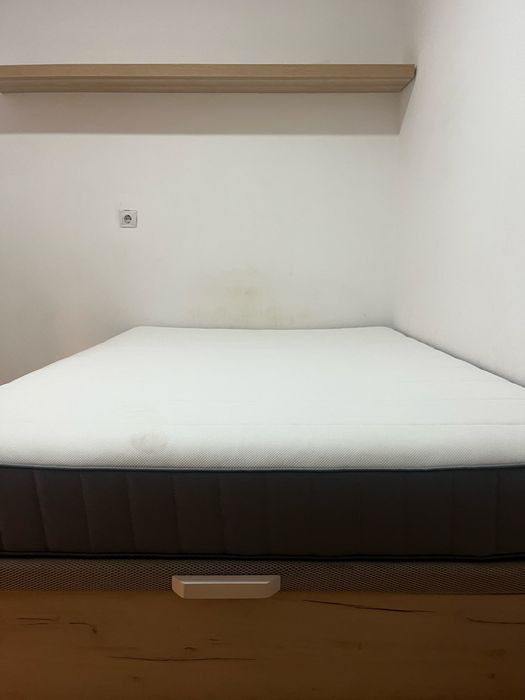 Sommier 140x190 + Colchão Molas Ensacadas