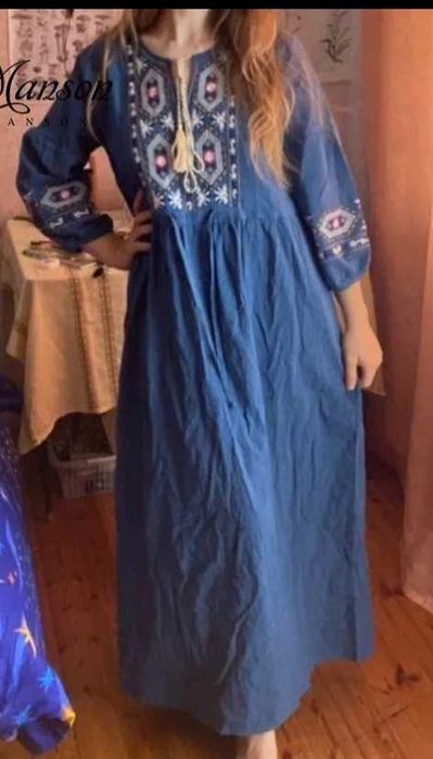 Вышиванка платье  вишиванка 48р.(L)