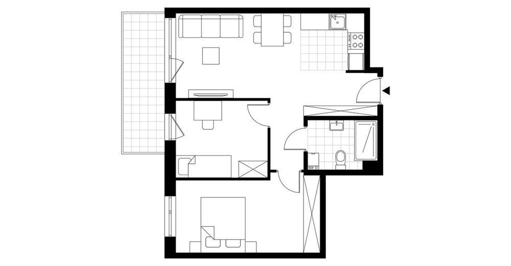 3-pokojowe mieszkanie 56m2 + balkon Bez Prowizji