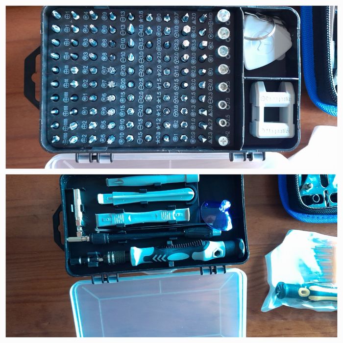 Ferramentas .Reparação Relojoaria. um ferro soldar. Também outras util