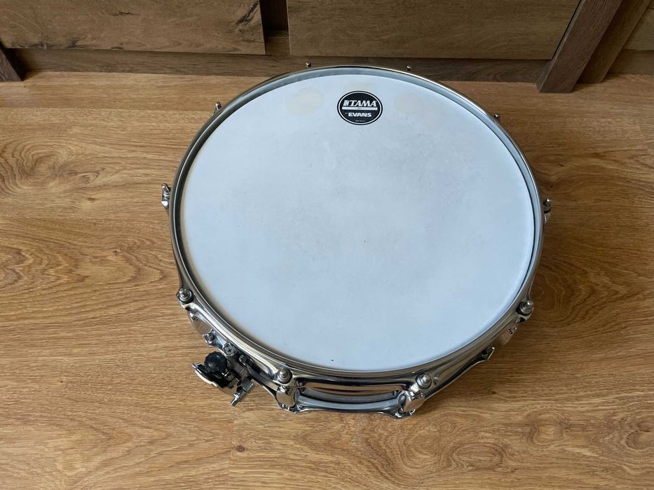 ! Top ! Werbel Tama PBS 255 Nickel-Over-Brass 14x5.5 perkusja evans