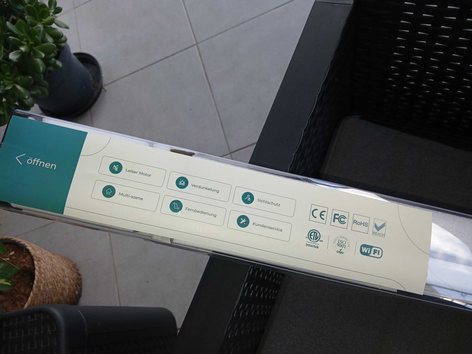 Estore rolo eléctrico
