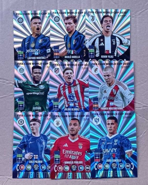 Panini  ADRENALYN XL  Club World Cup 25 / Mundial de Clubes 25