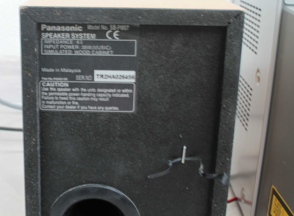 Музыкальний центр Panasonic SA PM07  Wood Cabinet