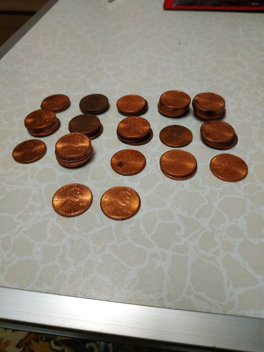 Продам монети 1 цент США