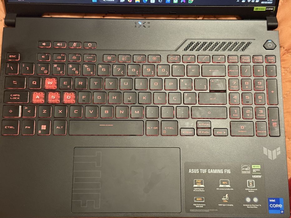 Portátil Gaming ASUS Tuf F 16 FX607JV