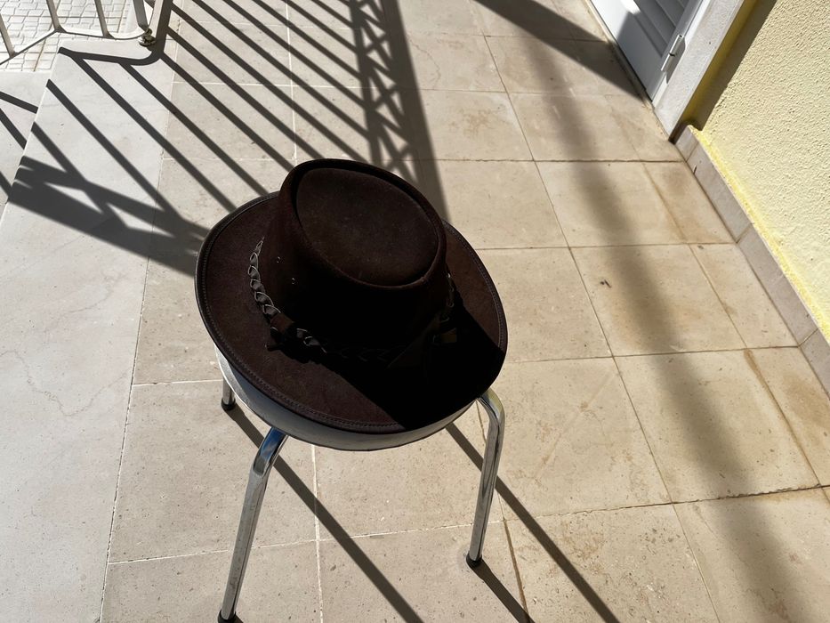 Chapéu em pele ,