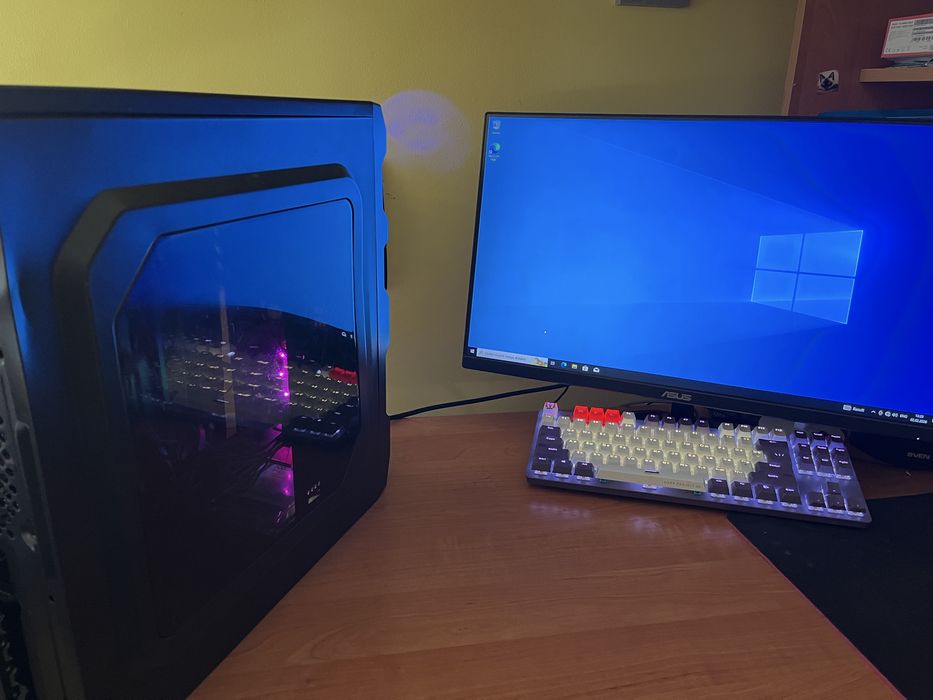 Ігровий / Робочий ПК: i3-4160, GTX 1050, 8GB DDR3, SSD+HDD