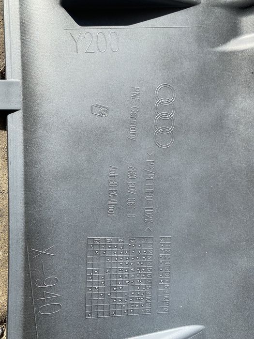 Бампер губа бампера Audi A4 B8 Allroad  12-16 р спойлер нижня частина