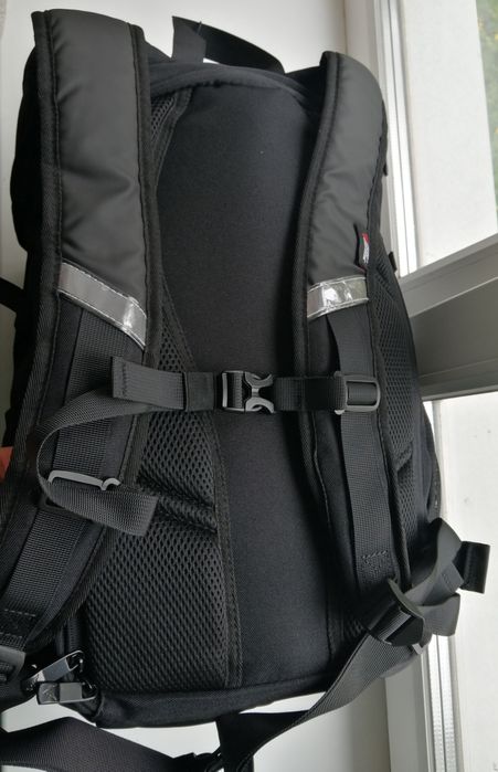 Моторюкзак Motocentric для шолому, великий мото наплічник чорний