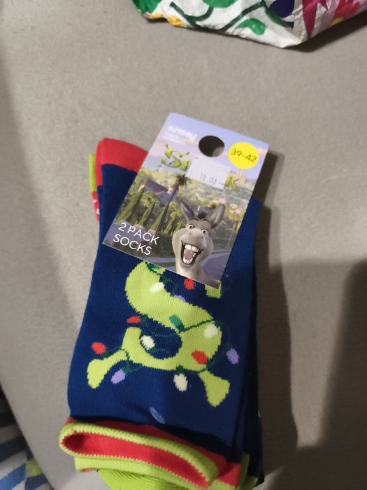 Dwupak skarpet świątecznych